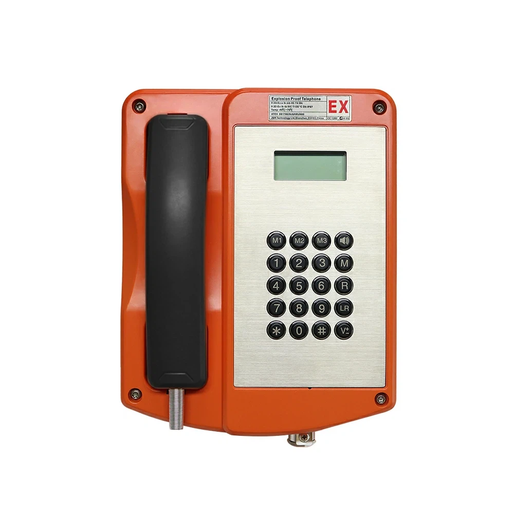 ATEX And IECEx Zone 1 & 2, Touch-Tone Explosion Proof Telephone
